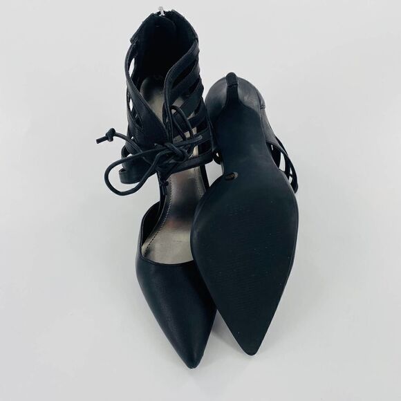 BCBGeneration Delphina Lace Up Heel In Black Size 8.5 - Picture 12 of 12
